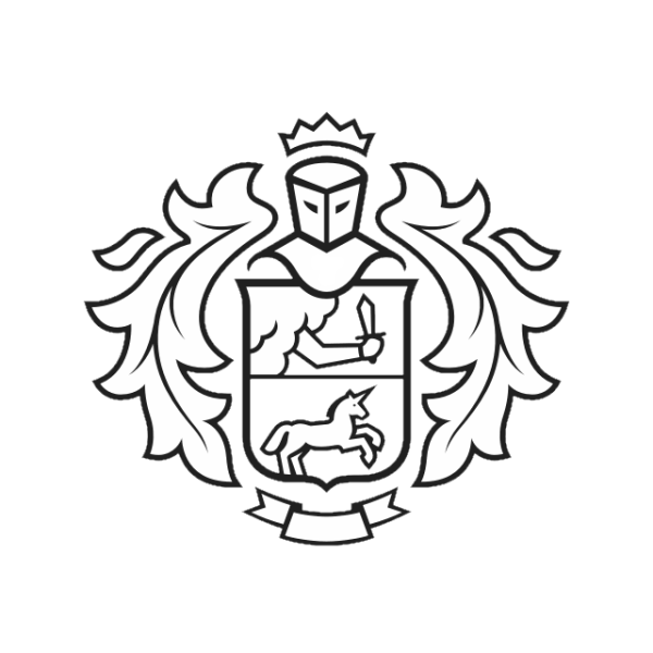 Тинькофф лого белый