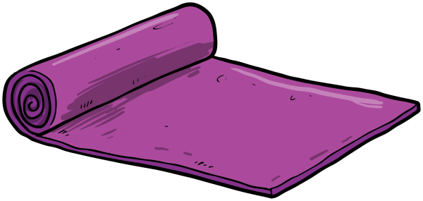 Коврик нарисованный