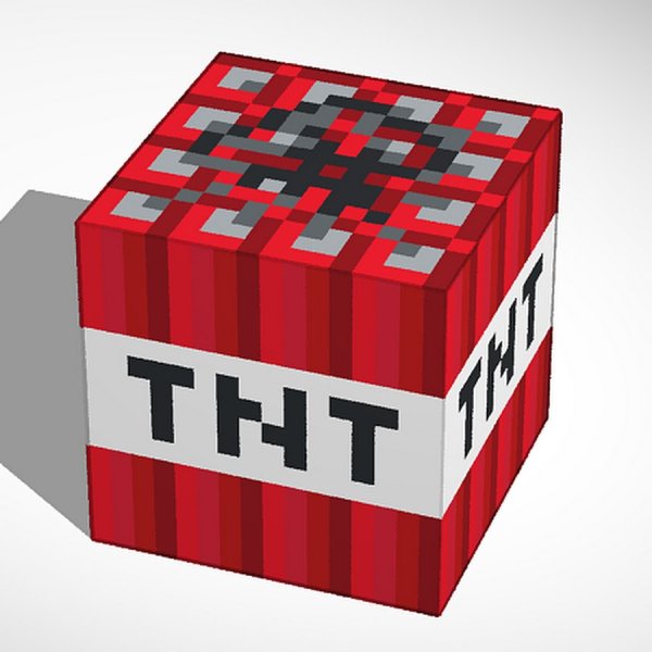 Динамит ТНТ из МАЙНКРАФТА