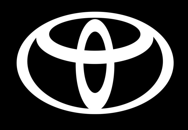 Toyota знак вектор