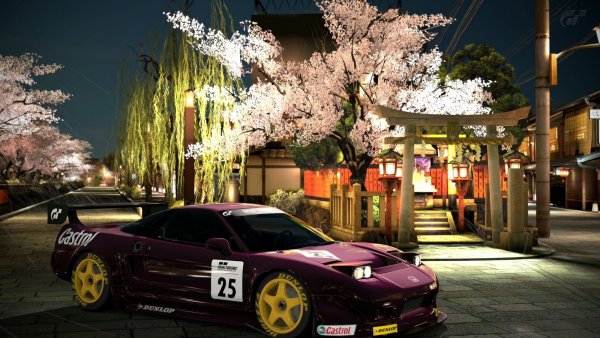 Красивые машины в стиле Японии