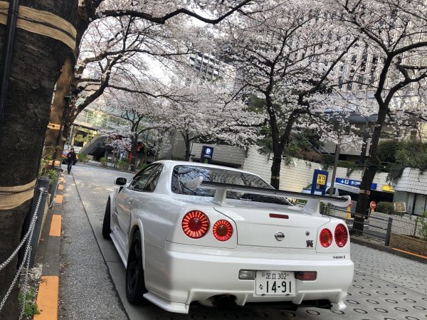 Skyline r34 Япония