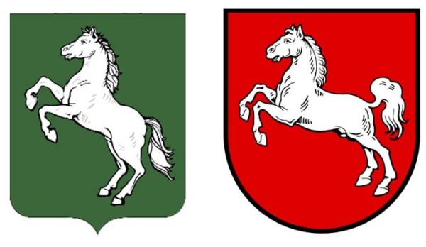 Герб с конем чей флаг