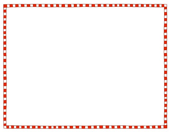 Красная узкая рамка на прозрачном фоне