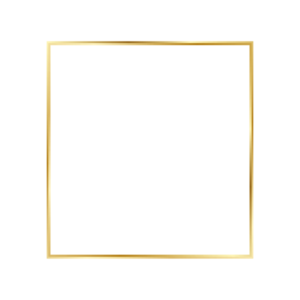 Рамка тонкая квадрат