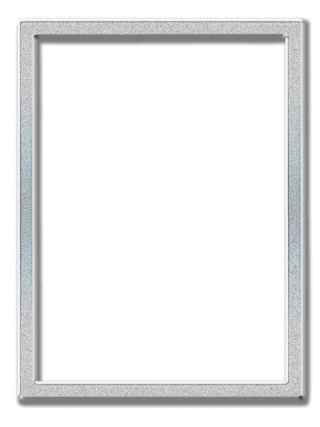 Серебряная рамка для фотошопа