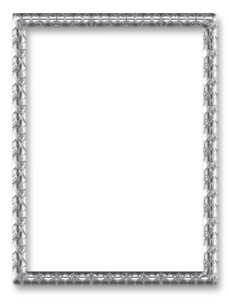 Серебряная рамка