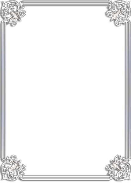Серебряная рамка