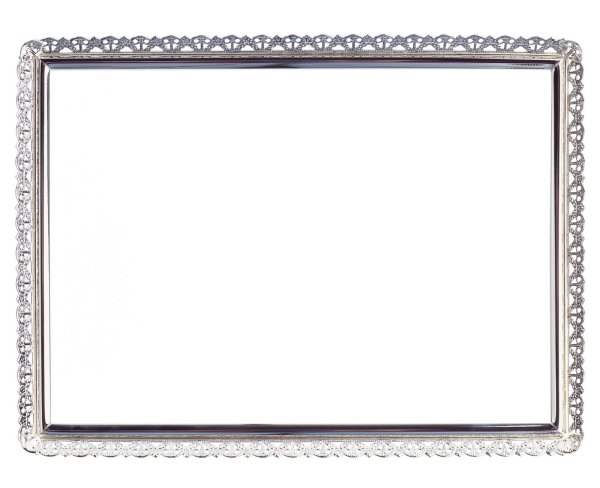Серебряная рамка