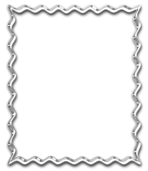 Серебристая рамка