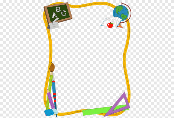 Рамка Школьная квадратная