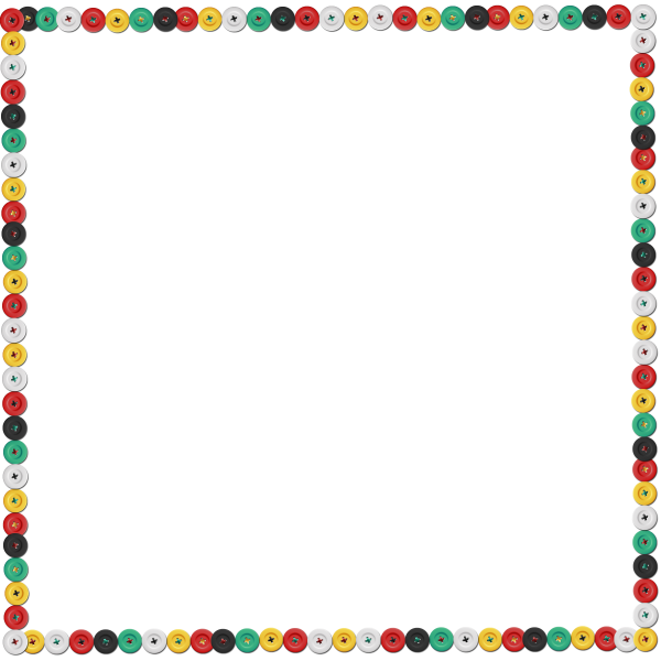 Рамка цветная