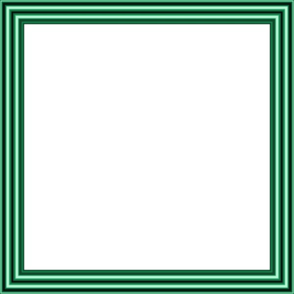 Рамки тоненькие зеленые