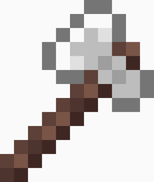 Minecraft алмазный топор