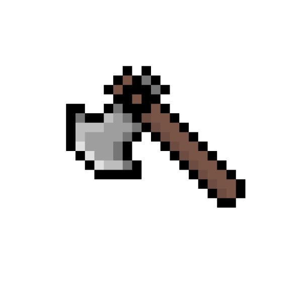 Пиксельный топор