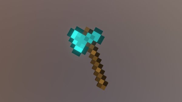 Алмазный топор майнкрафт