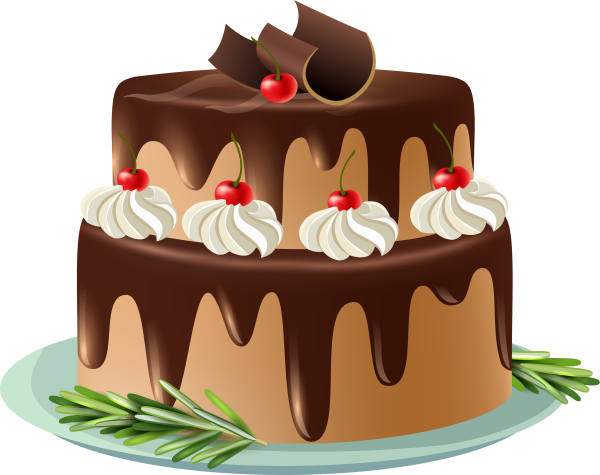 Тортик иллюстрация