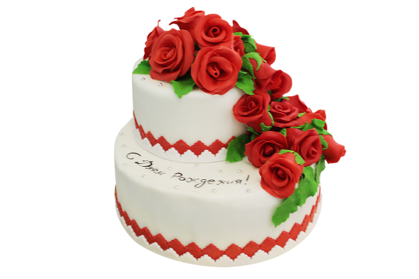 Торт на прозрачном фоне