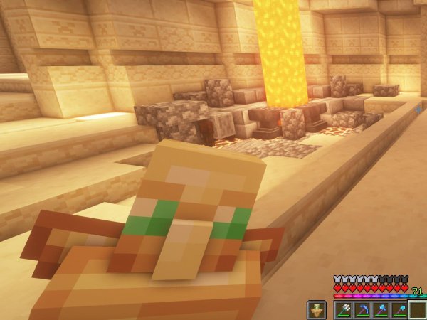 Тотем бессмертия из МАЙНКРАФТА