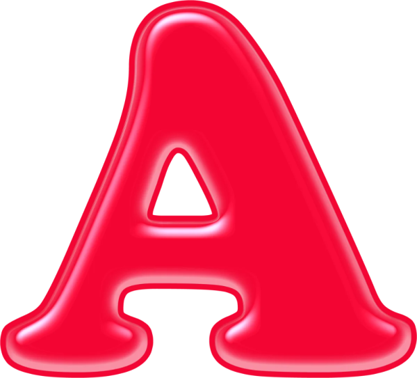 Красными буквами