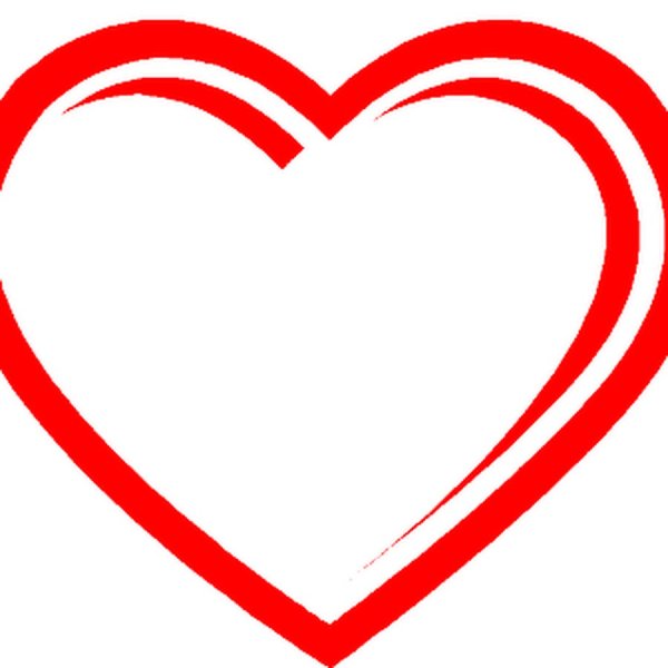 Сердечко окантовка