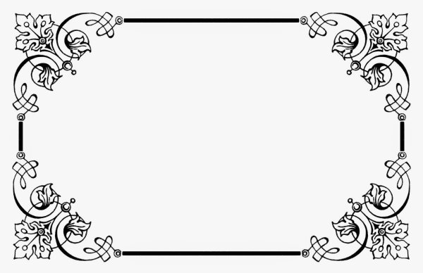 Узорная рамка для текста