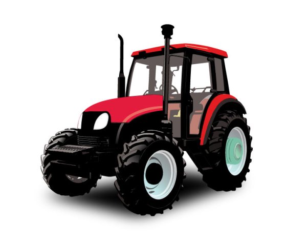 Трактор для презентации