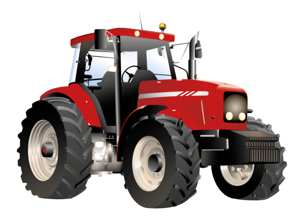 Трактор печать