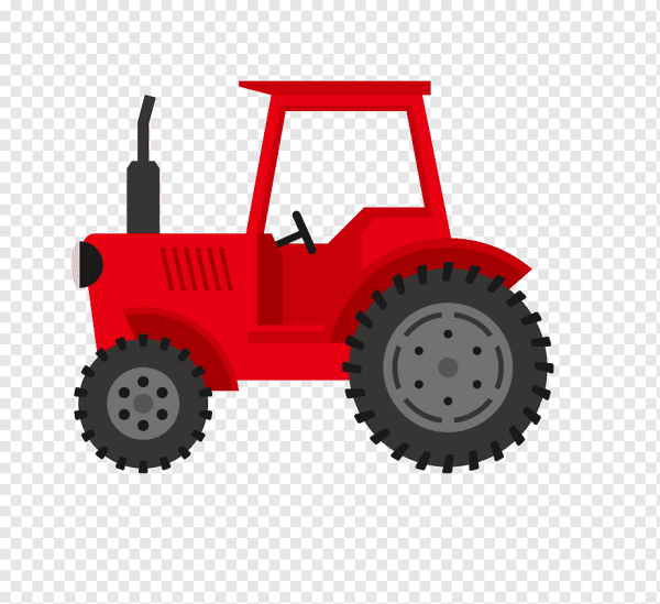 Трактор Беларус вектор