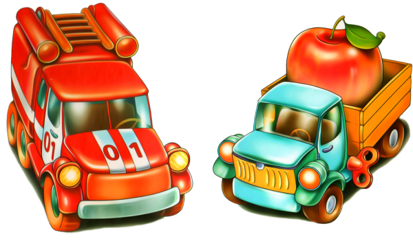 Иллюстрации транспортных средств для детей