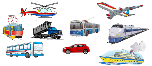 Транспорт для дошкольников