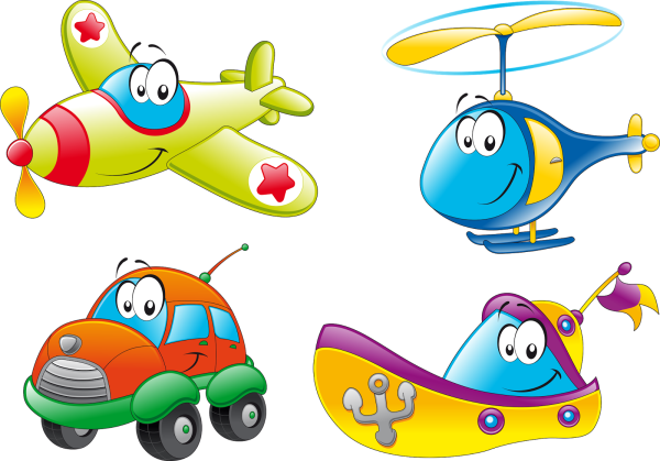 Мультяшный транспорт