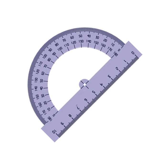 Транспортир на а4