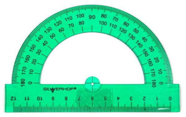 SCHOOLФОРМАТ транспортир 180° 11 см