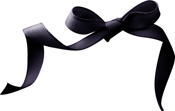 Черный бант
