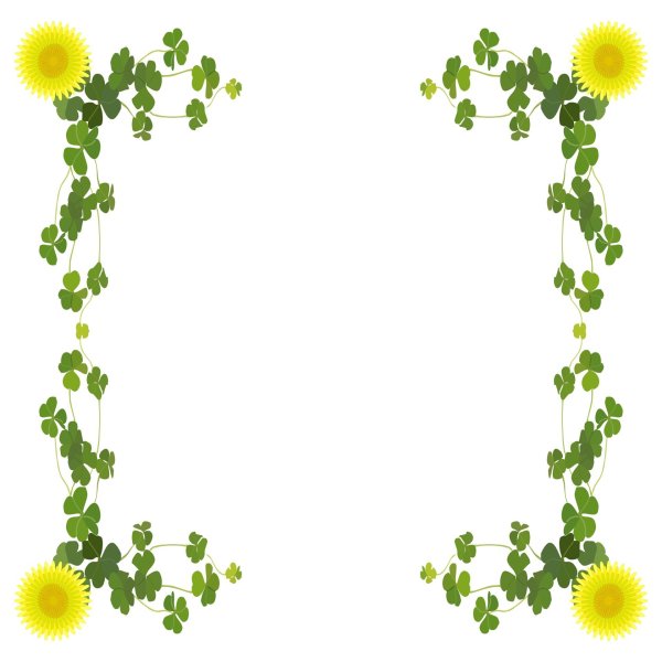 Цветочная рамка