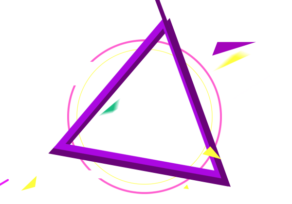 Геометрические фигуры прозрачные