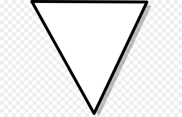 Перевернутый треугольник знак