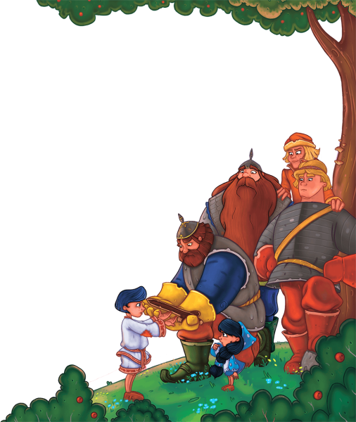 Фоторамка богатыри