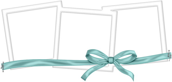 Тройная рамка на прозрачном фоне