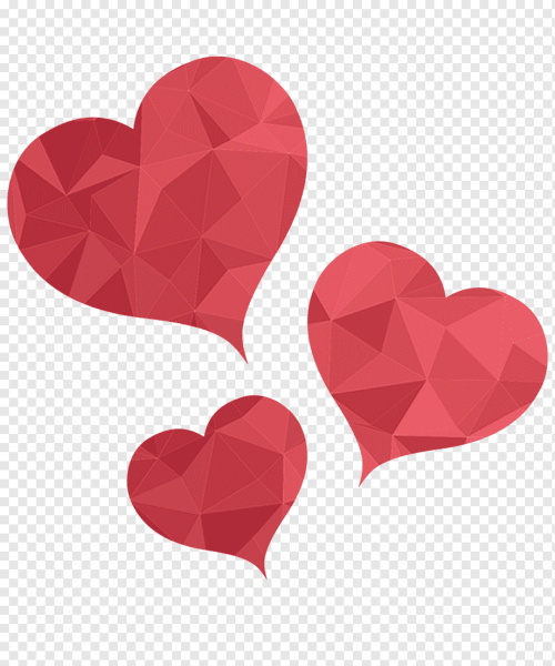 Сердце из сердечек