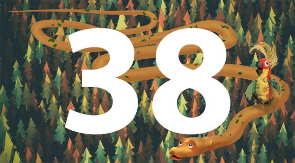 38 Попугаев открытка