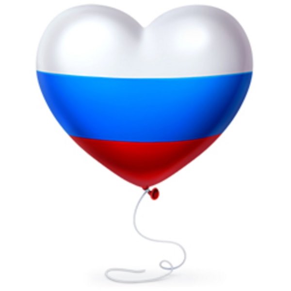 Шары цвета флага России