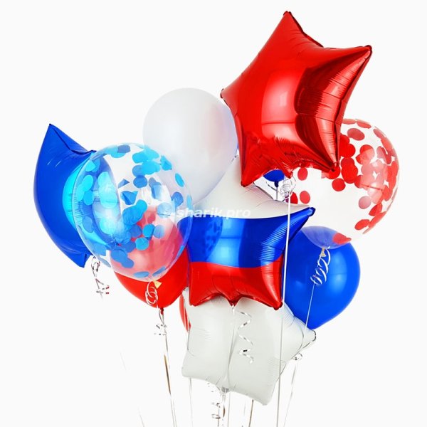 Набор шаров Триколор