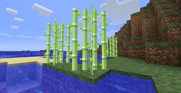 Сахарный тростник майнкрафт