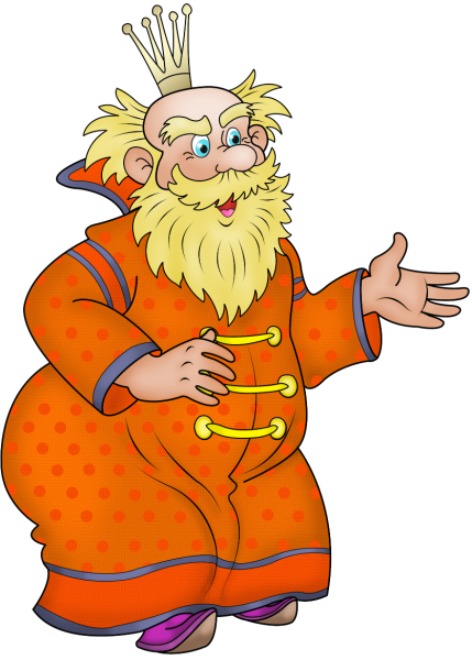 Сказочные герои на прозрачном фоне