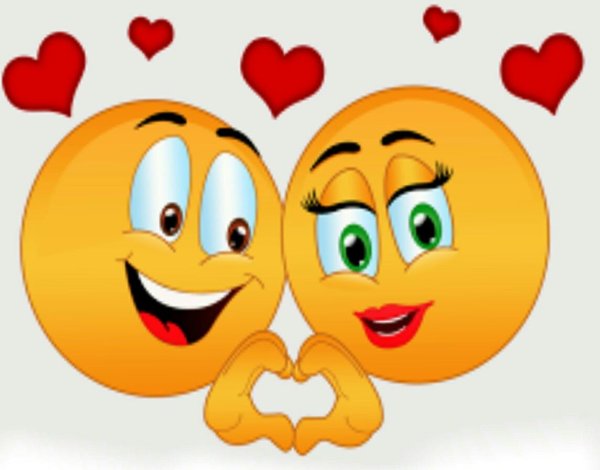 Смайлики поцелуйчики