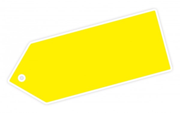 Желтый стикер
