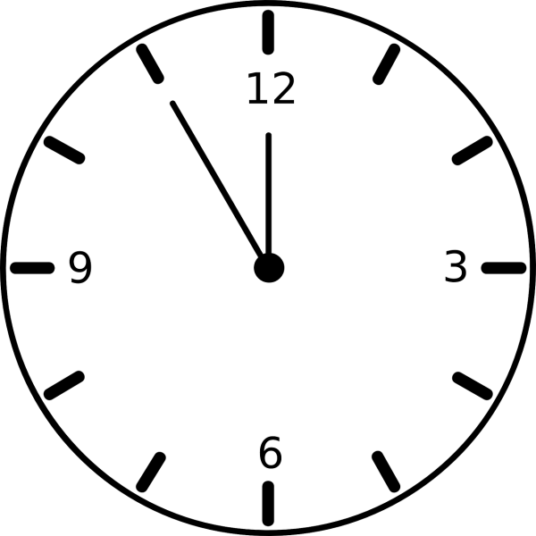 Часы без фона