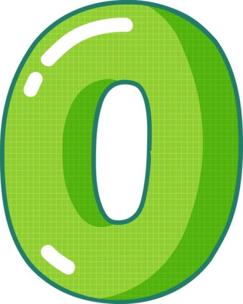 Разноцветные цифры